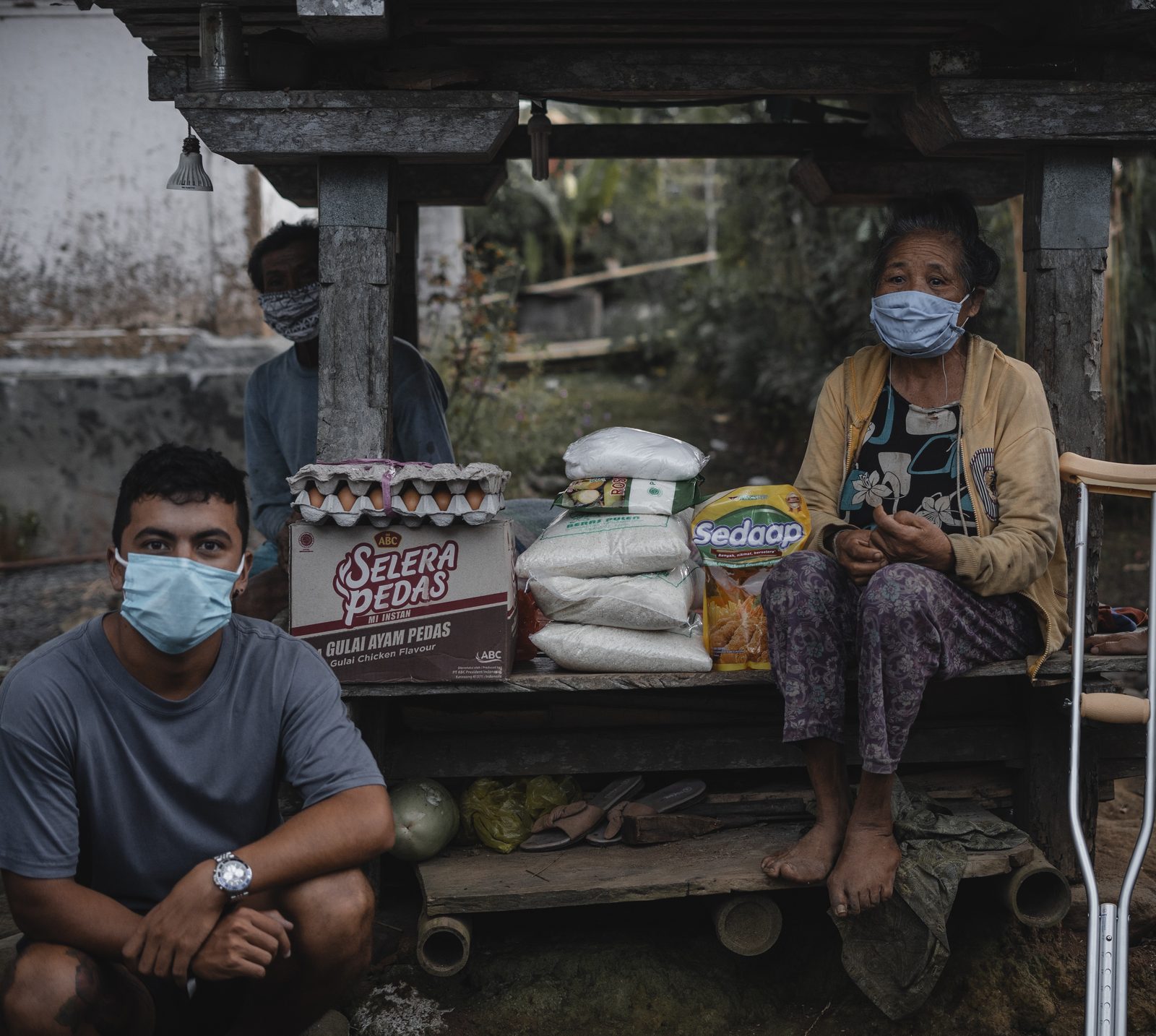 Each drop reaches 20 to 40 of the most vulnerable families.