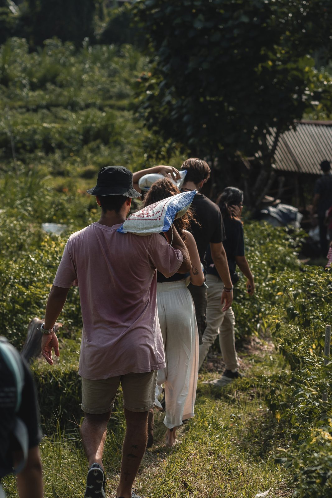 A rural village community